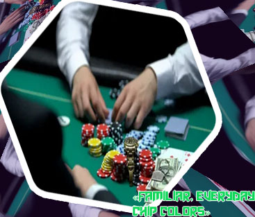 High stakes poker chips