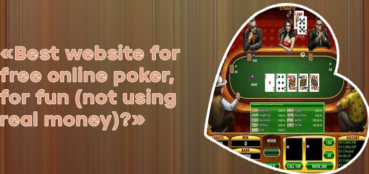 Online poker games free for fun
