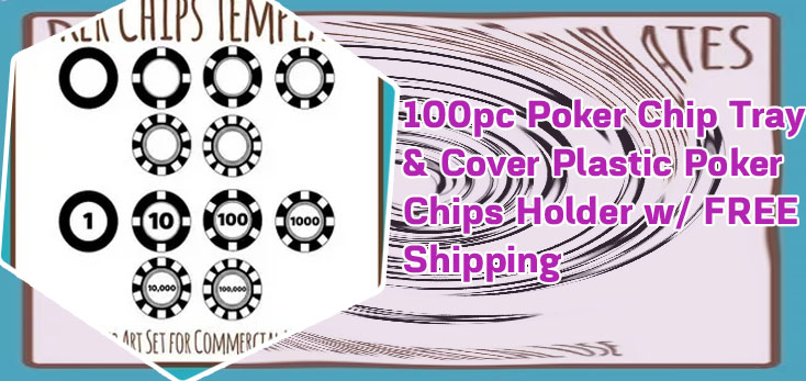Poker chip customizer kit