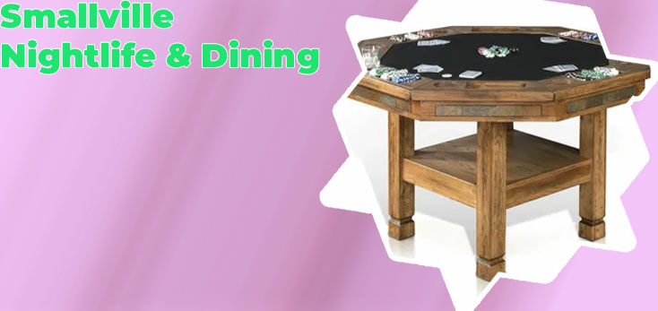 Poker table dining table in the Philippine Islands