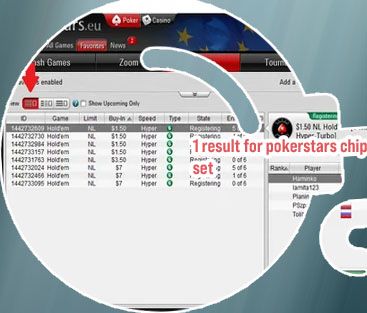 Pokerstars mini chip set