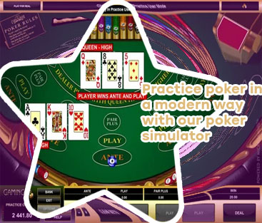 Practice your poker for free