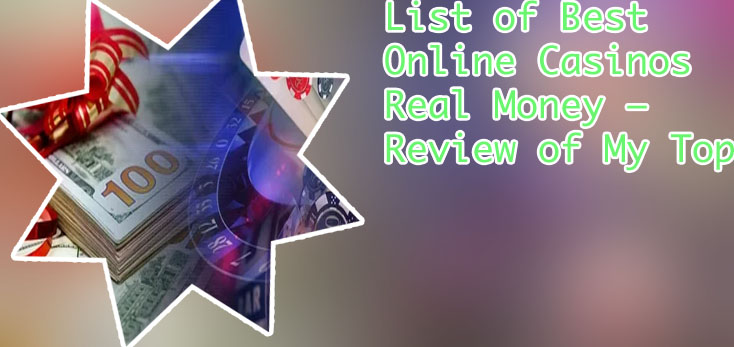 Top real money online casinos